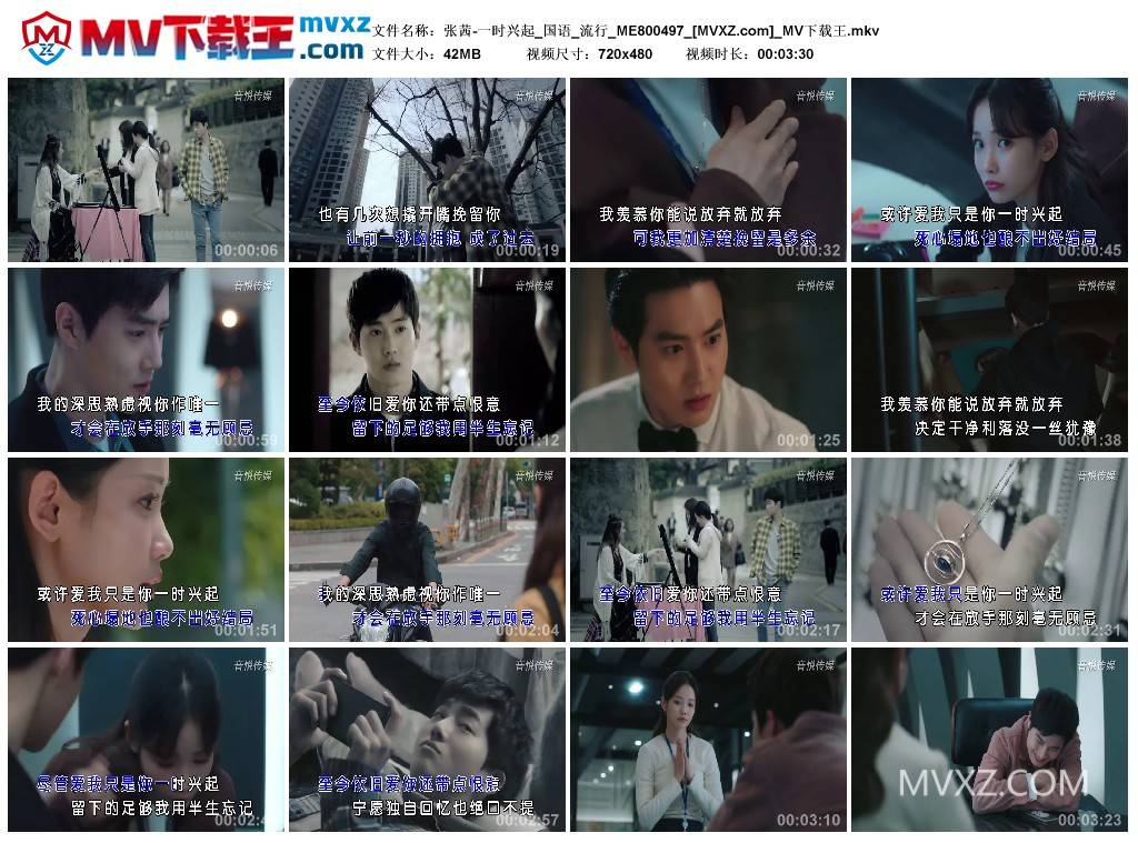 张茜-一时兴起_国语_流行_ME800497